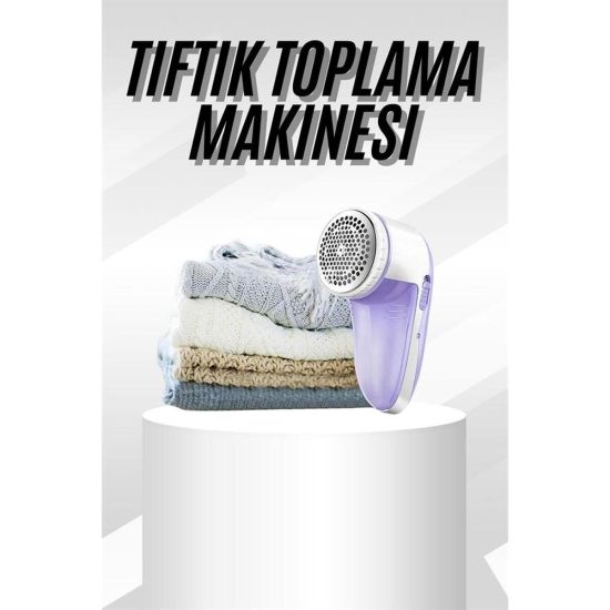 Giysi Tiftik Ve Kazak Tüy Toplama Makinesi Pratik Temizleme Şarjlı