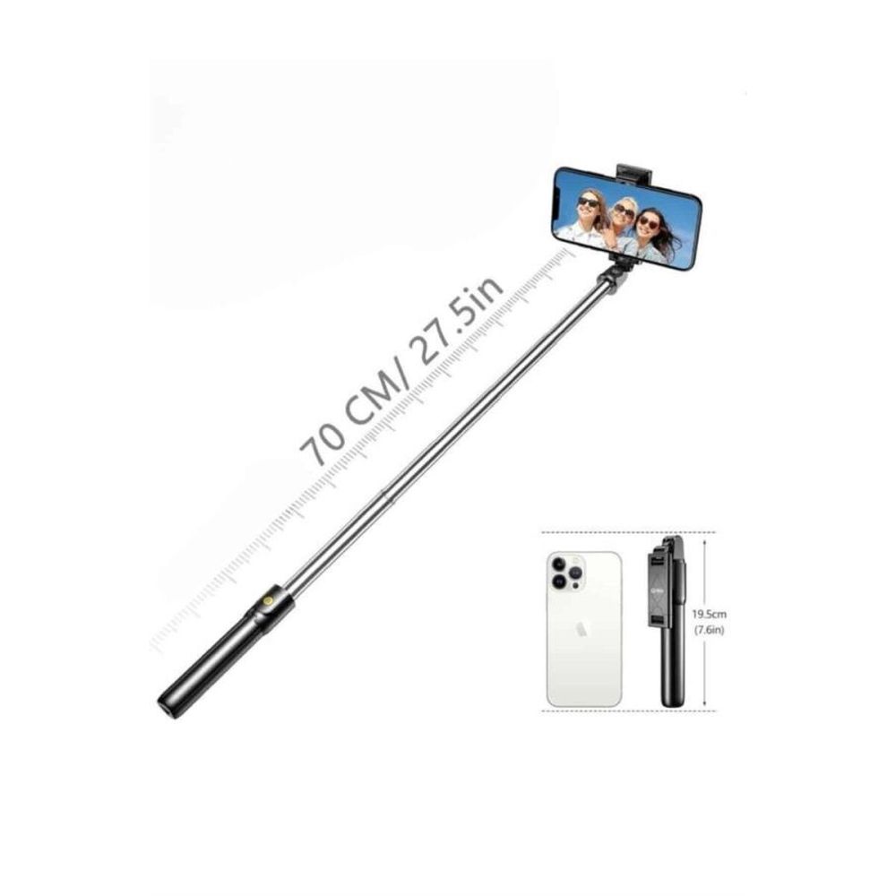 Cep Telefonu Tripod Standı Manyetik Selfie Sopa Bluetooth Uzaktan Kuma