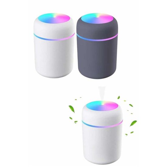 Rgb Işıklı Ulrasonik Ledli Hava Nemlendirici Buhar Makinesi Buhardanlı