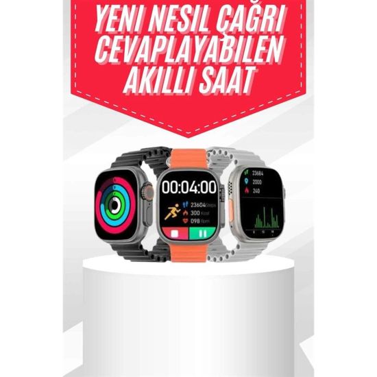Android ve İOS Uyumlu Uyku ve Sağlık Takibi Yapabilen 3 Kordonlu Akıll