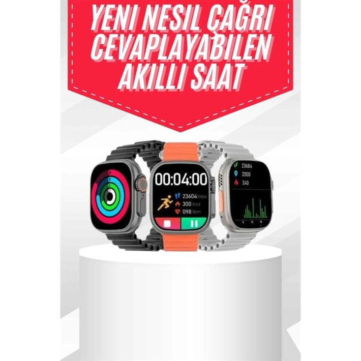 Android ve İOS Uyumlu Uyku ve Sağlık Takibi Yapabilen 3 Kordonlu Akıll