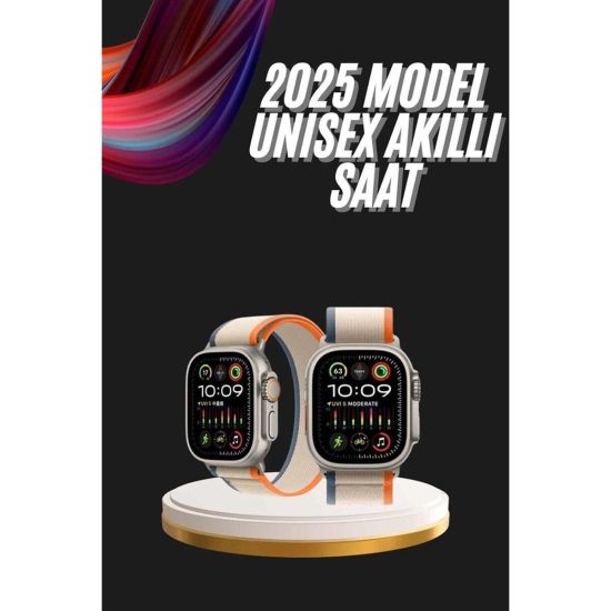 Akıllı Saat Kol Saati Android ve İOS Uyumlu Nabız Ölçer Sesli Asistan