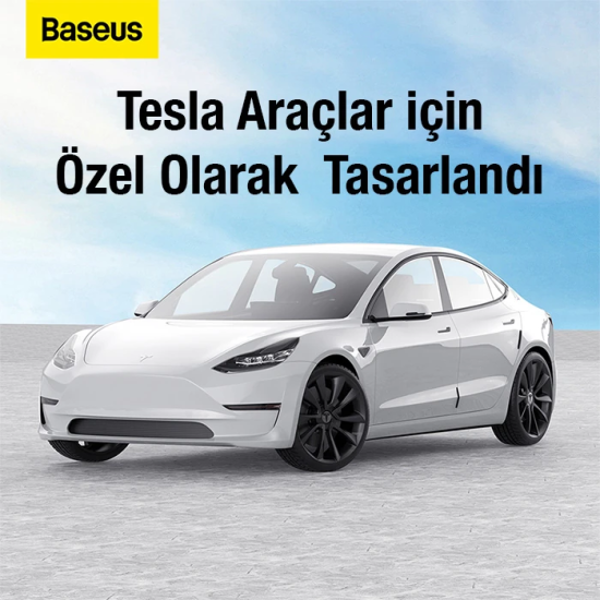 Baseus T-Space 6 Parça Tesla Araç Kapı Çizik Önleyici Tampon Koruma Se