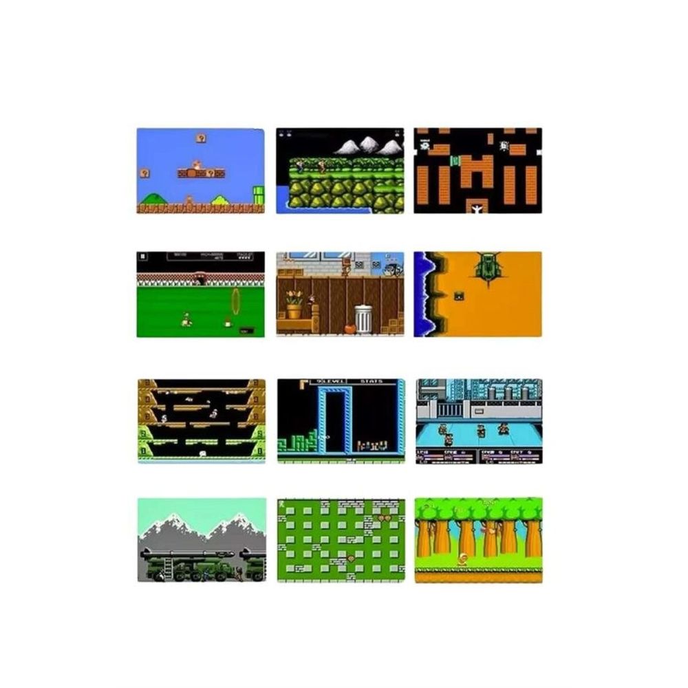 Çocuklara Özel Taşınabilir Sup El Atarisi 400 Oyunlu Nostaljik Oyun Ko