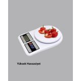 LCD Ekranlı Hassas Dijital Mutfak Terazisi – 5kg Kapasite 1g Hassasiye