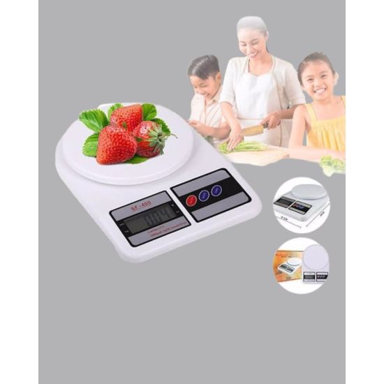 LCD Ekranlı Hassas Dijital Mutfak Terazisi – 5kg Kapasite 1g Hassasiye