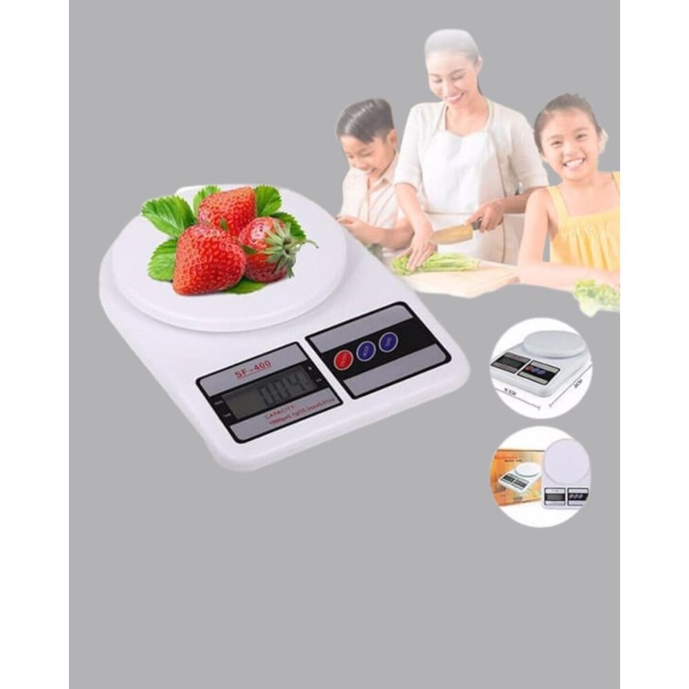 LCD Ekranlı Hassas Dijital Mutfak Terazisi – 5kg Kapasite 1g Hassasiye