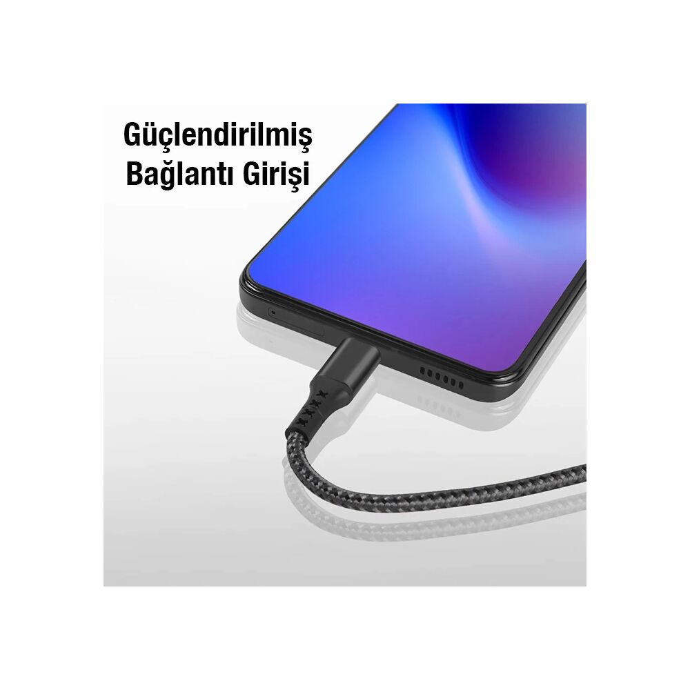 ALLY 1mt 27W Type-C To iPhone Lightning Süper Hızlı Data ve Şarj Kablo