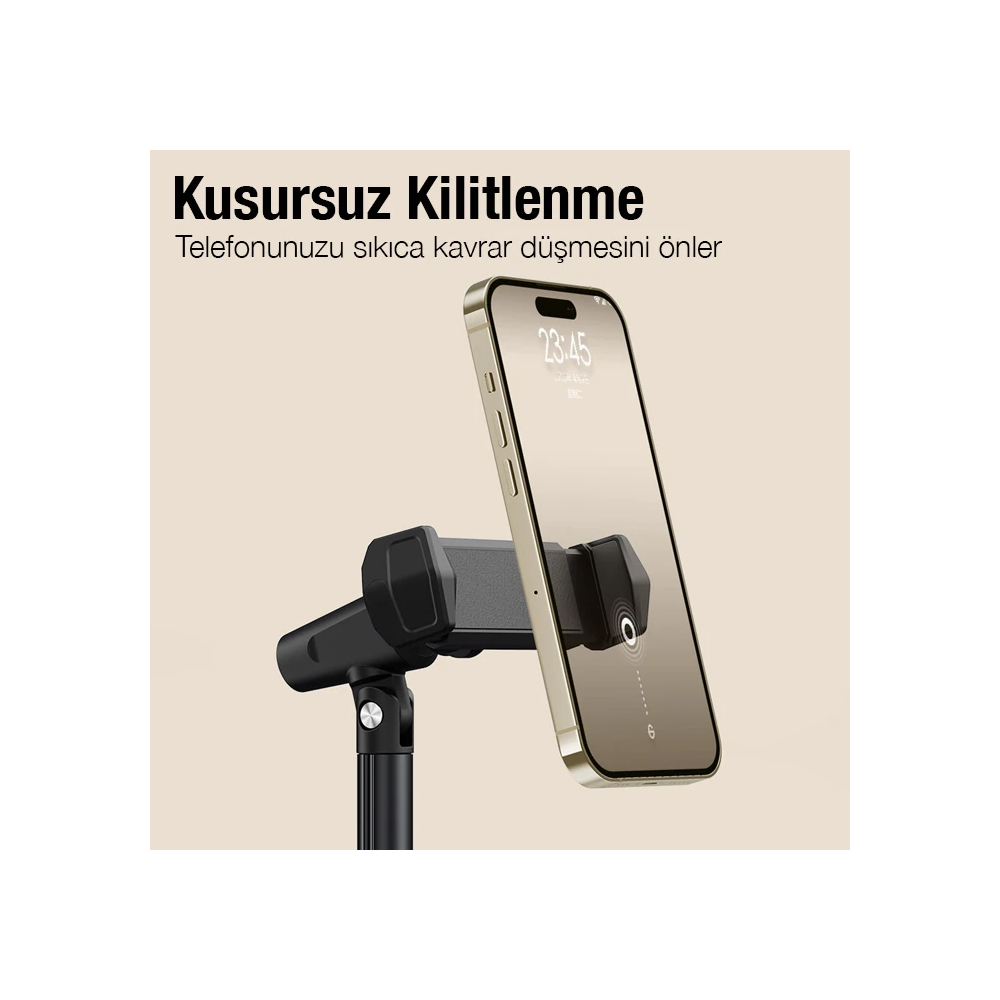 ALLY T8 360° Dönebilen Yükseklik Ayarlı Masa Üstü Telefon Tutucu