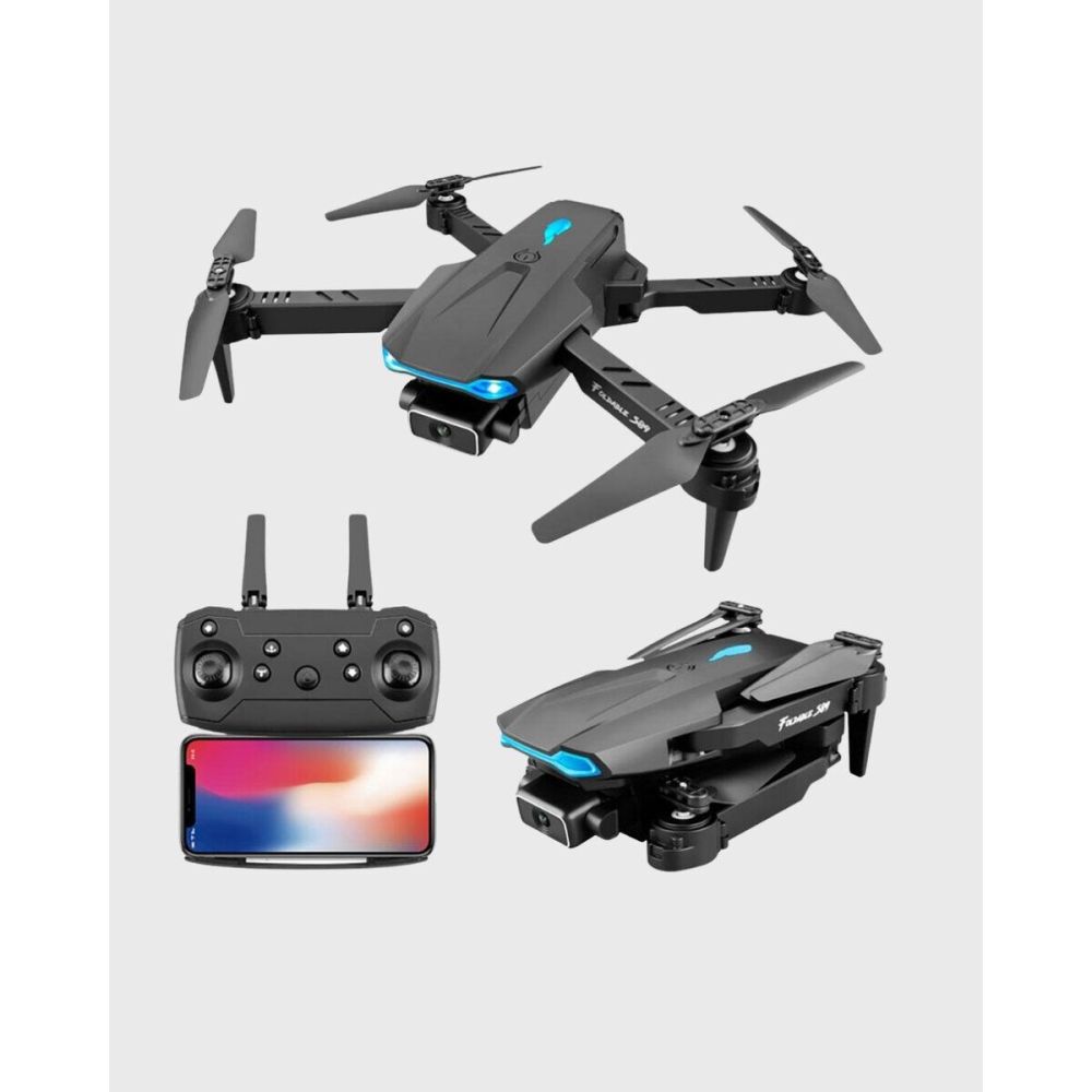 4K Kamera Özellikli Katlanabilir Drone Wi-Fi ve Yükseklik Sabitlemeli