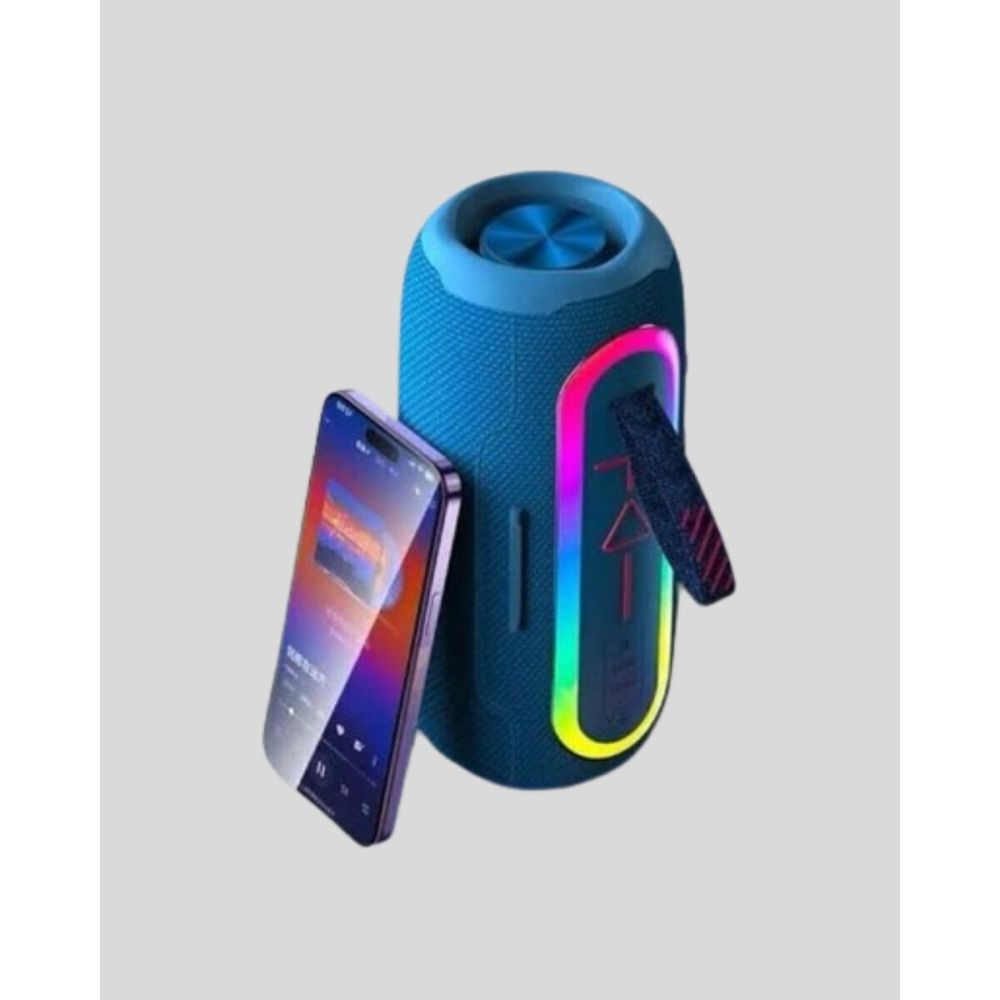 Bluetooth 5.1 Kablosuz Hoparlör Derin Bas RGB Işıklı