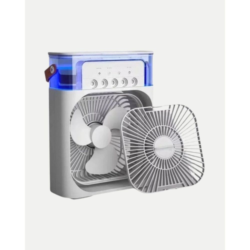 Taşınabilir Mini Klima Fan 3’ü 1 Arada Soğutucu Nemlendirici ve Gece L