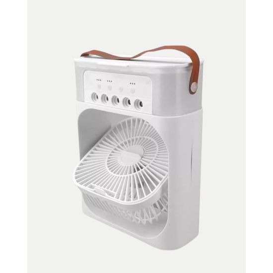 Taşınabilir Mini Klima Fan 3’ü 1 Arada Soğutucu Nemlendirici ve Gece L