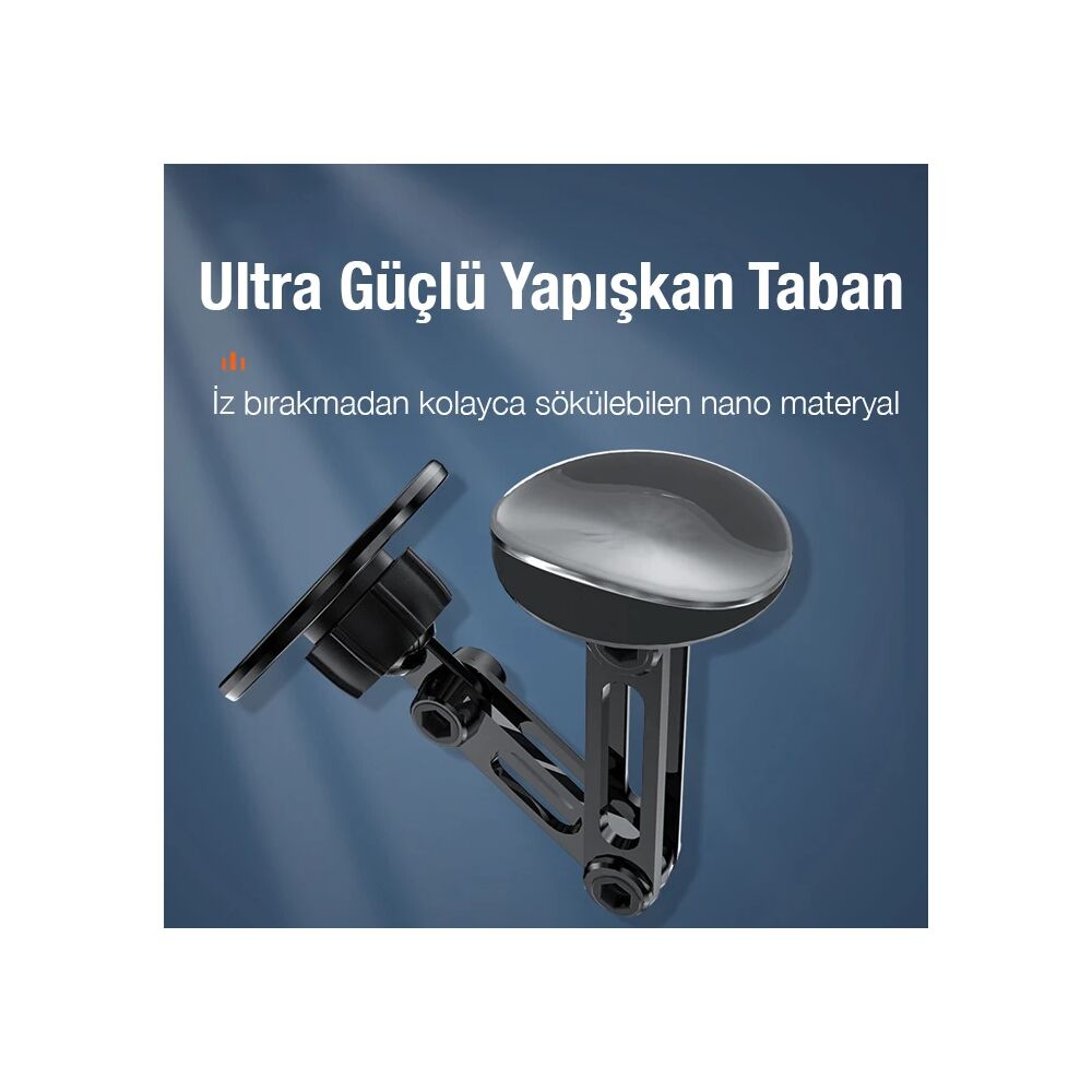ALLY CZY-F82Y 360 ° Dönebilen MagSafe Araç İçi Telefon Tutucu