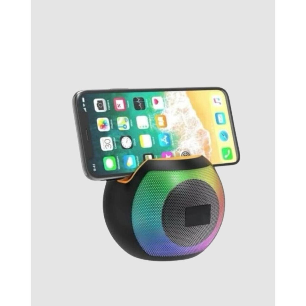 Taşınabilir Bluetooth Hoparlör – RGB Işıklı Güçlü Bas ve 8 Saat Pil Öm
