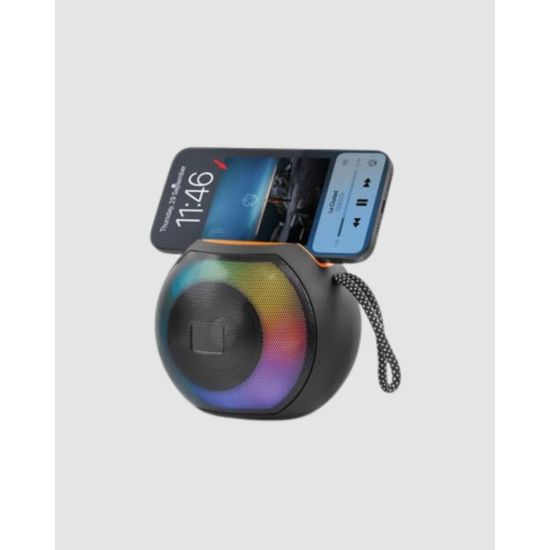 Bluetooth 5.0 Hoparlör – RGB Işıklı Güçlü Bas ve 360° Surround Ses