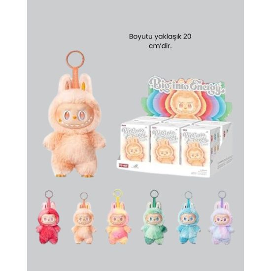 Labubu Peluş Oyuncak – Koleksiyonluk Yumuşak Dekoratif Figür 20 cm
