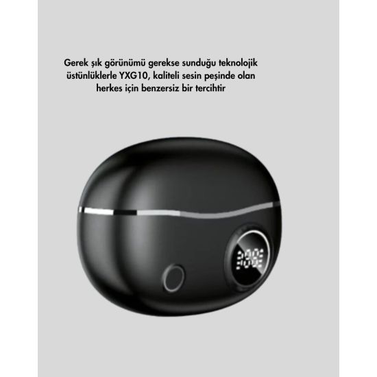 Açık Kulak Tasarımlı Bluetooth 5.4 Kablosuz Kulaklık – Uzun Pil Ömrü