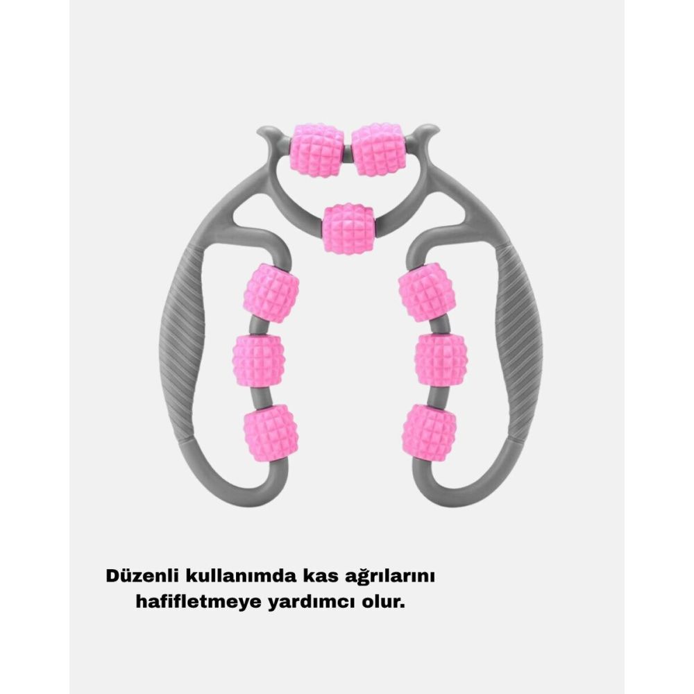 Taşınabilir 3D Masaj Rulosu – Kas Rahatlatıcı ve Yağ Azaltıcı Masaj Ci