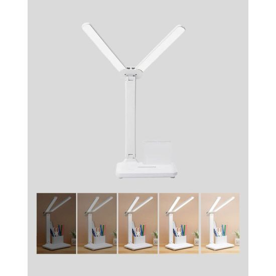 LED Işıklı Masa Lambası – Göz Yormayan Kısılabilir ve Esnek Başlıklı