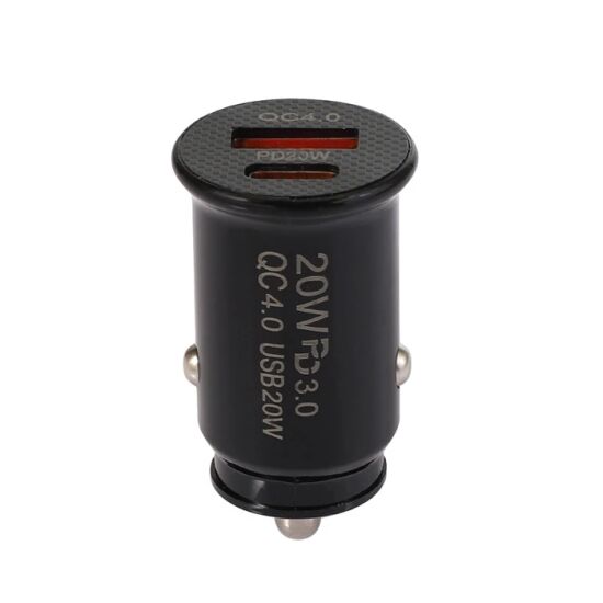 ALLY 20W USB Ve Type-c Çıkışlı Araç İçi Çakmaklık Hızlı Şarj Başlığı