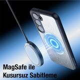 Dux Ducis Samsung S23 Plus Aimo Series MagSafe Premium Buzlu Sert PC-T