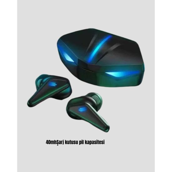 Gaming Bluetooth Kulaklık Pasif Gürültü Önlemeli 12mm Sürücülü