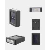 Solar Dış Mekan Aplik Su Geçirmez Dayanıklı LED Aydınlatmalı