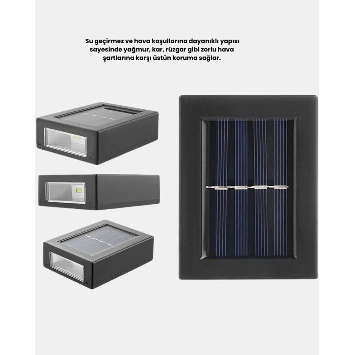 Güneş Enerjili Su Geçirmez Bahçe Apliği Uzun Ömürlü LED’li