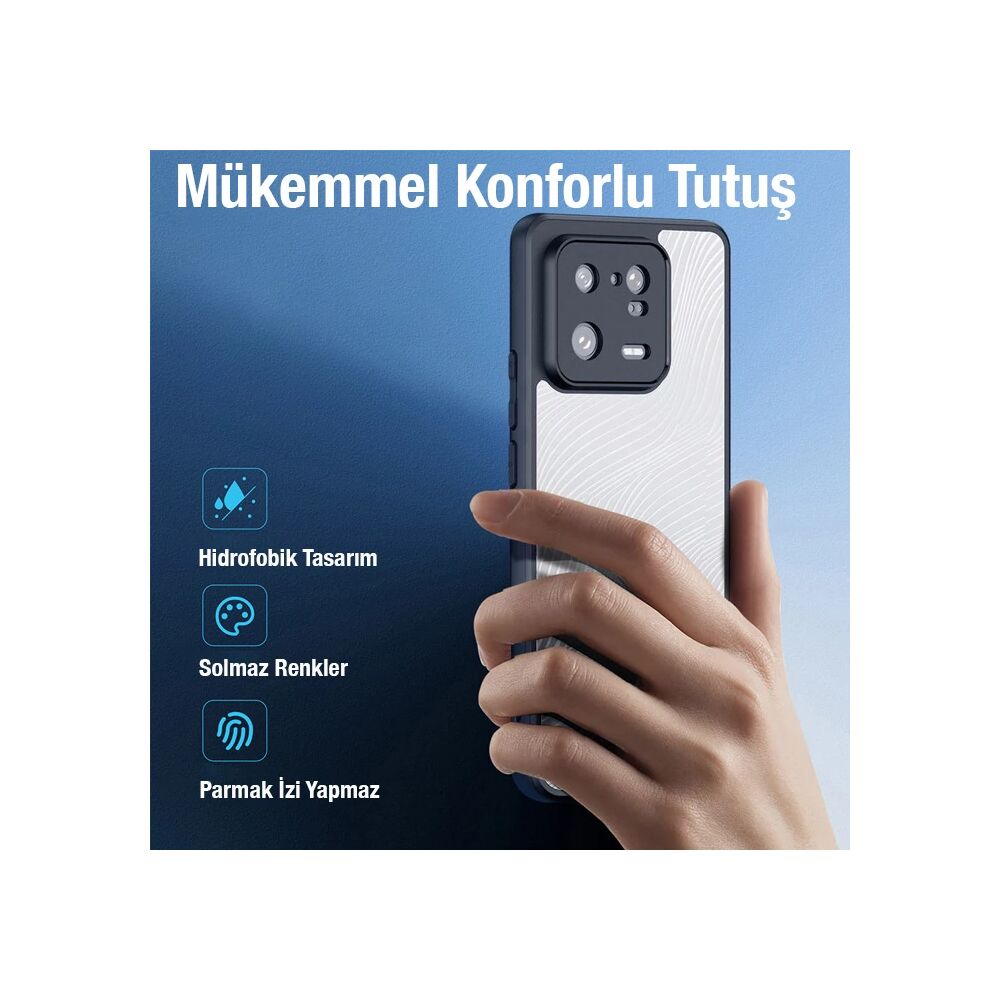 Dux Ducis Xiaomi 13 Pro Aimo Series Premium Buzlu Sert PC-TPU Kılıf