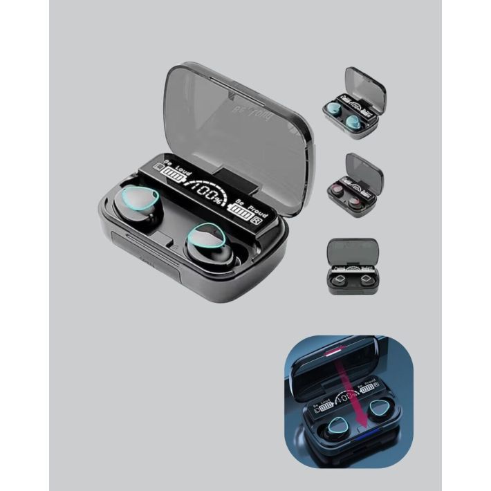 Bluetooth 5.1 M10 TWS Kulaklık Ergonomik Tasarım Yüksek Ses Kaliteli