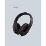 Kırmızı Gaming Headset Mikrofonlu Sağlam Kablolu Konforlu
