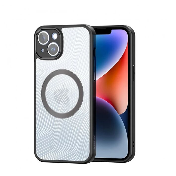 Dux Ducis iPhone 14 Plus Aimo Series MagSafe Premium Buzlu Sert PC-TPU