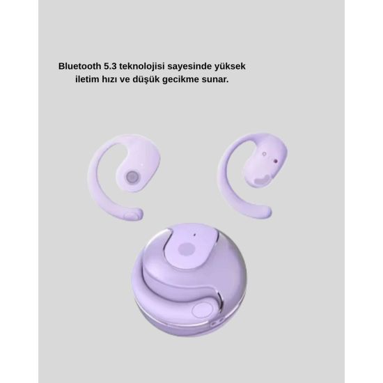 S05 Kablosuz Kulaklık Bluetooth 5.3 IPX4 Su Geçirmez Stereo Ses Otomat