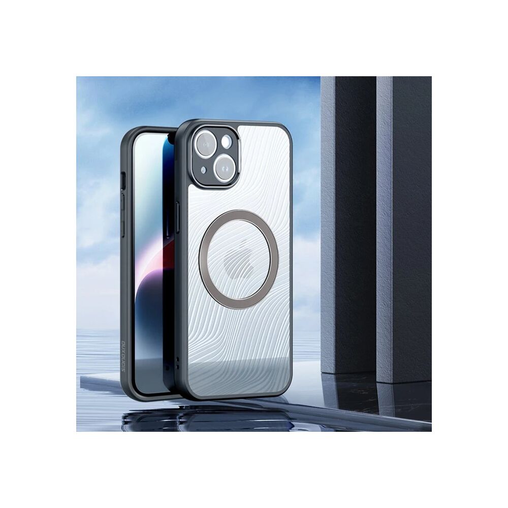 Dux Ducis iPhone 14 Plus Aimo Series MagSafe Premium Buzlu Sert PC-TPU
