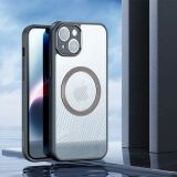 Dux Ducis iPhone 14 Plus Aimo Series MagSafe Premium Buzlu Sert PC-TPU