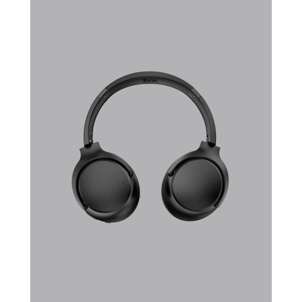 Siyah Kablosuz Bluetooth Kulaklık 300 mAh Hızlı Şarj Katlanabilir Pedl