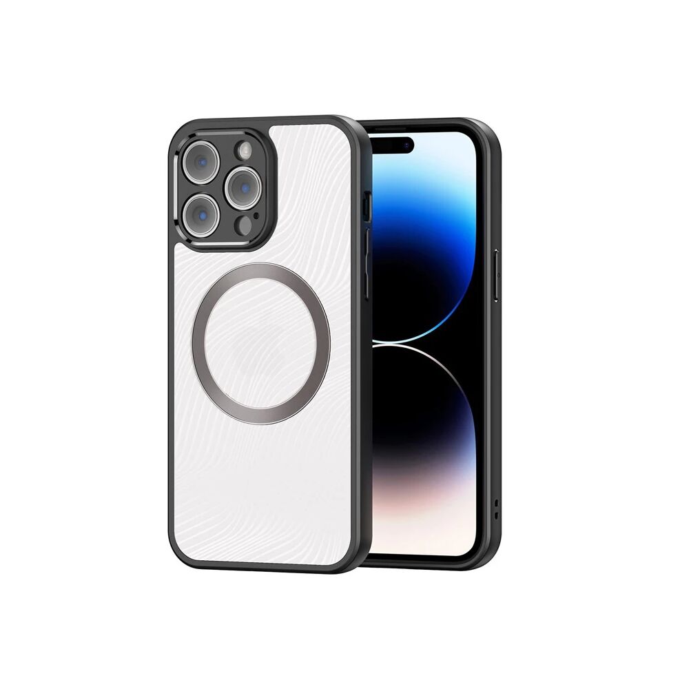 Dux Ducis iPhone 14 Pro Aimo Series MagSafe Premium Buzlu Sert PC-TPU 