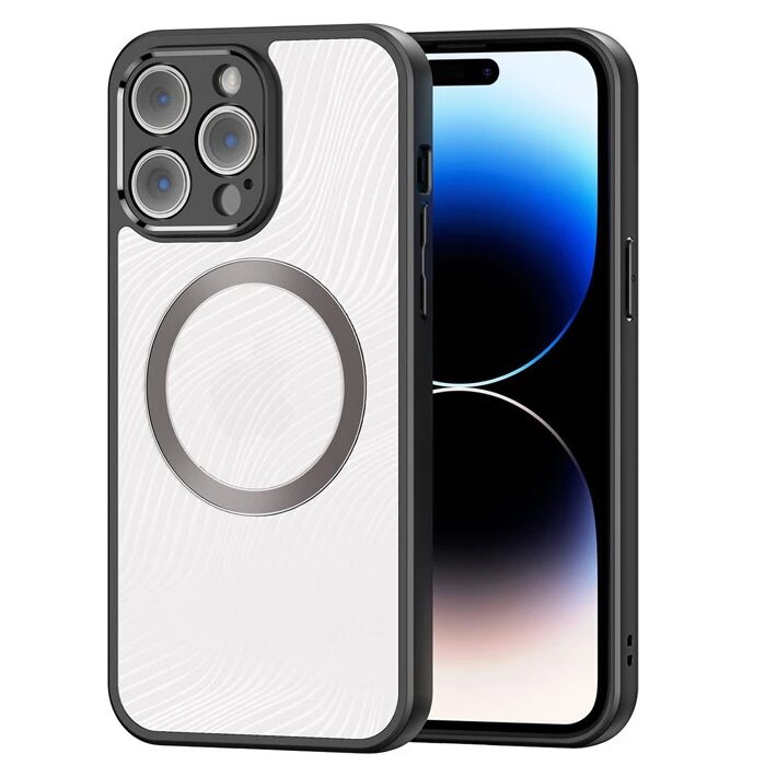 Dux Ducis iPhone 14 Pro Aimo Series MagSafe Premium Buzlu Sert PC-TPU 