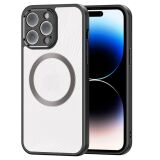 Dux Ducis iPhone 14 Pro Aimo Series MagSafe Premium Buzlu Sert PC-TPU 