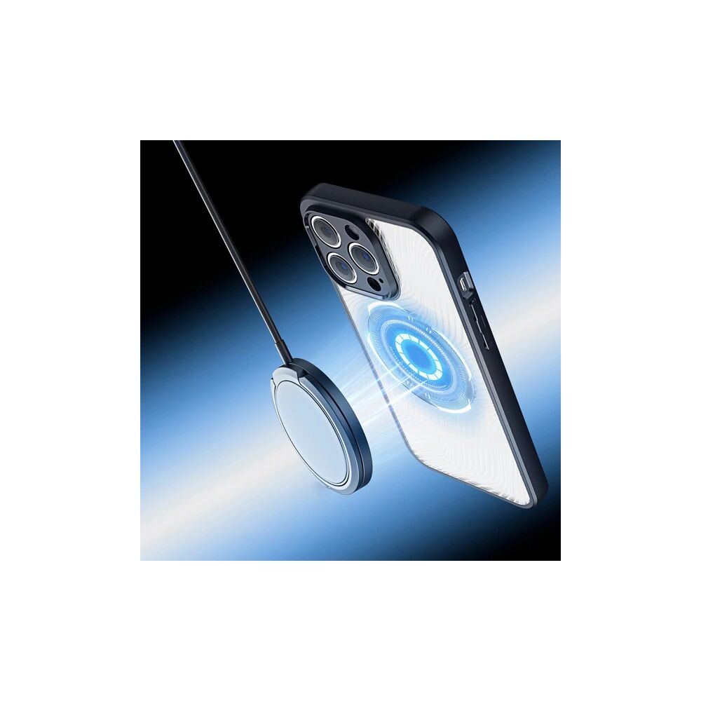 Dux Ducis iPhone 14 Pro Aimo Series MagSafe Premium Buzlu Sert PC-TPU 