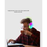 RGB Işıklı Kablosuz Kulaklık Bluetooth 5.3 800mAh Ergonomik IPX4 Dayan