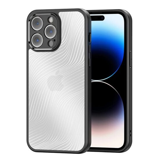 Dux Ducis iPhone 14 Pro Max Aimo Series Premium Buzlu Sert PC-TPU Kılı