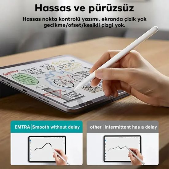Ally K-2259 Apple iPad 2018 sonrası içinTablet Dokunmatik Kalem