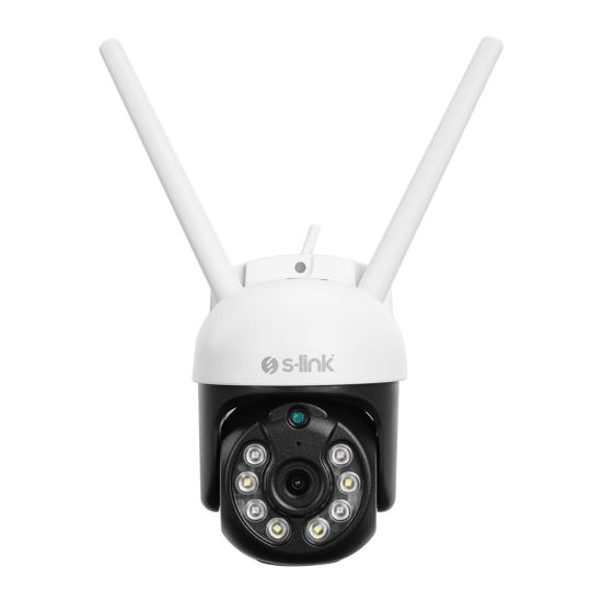 S-LINK SL-PTZ01 Akıllı Güvenlik Kamerası WiFi 3Mpix 28mm Lens 25m. Gec