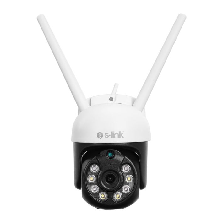 S-LINK SL-PTZ01 Akıllı Güvenlik Kamerası WiFi 3Mpix 28mm Lens 25m. Gec