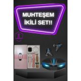 Kadınlar İçin Dokunmatik Ekran Akıllı Saat ve Gamer Kablosuz Bluetooth