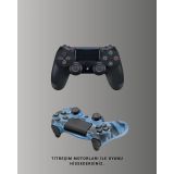 PS4 Oyun Kolu Kamuflaj Desenli Joystick