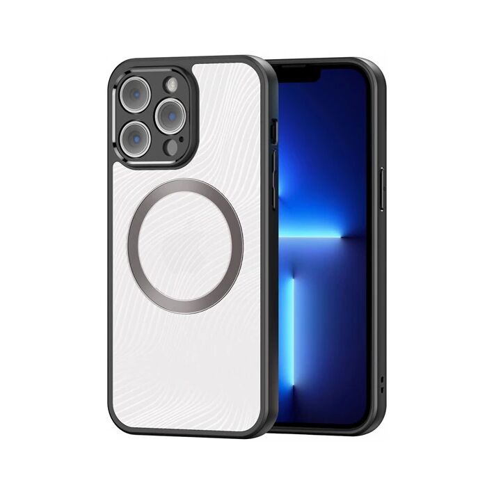Dux Ducis iPhone 13 Pro Aimo Series MagSafe Premium Buzlu Sert PC-TPU 