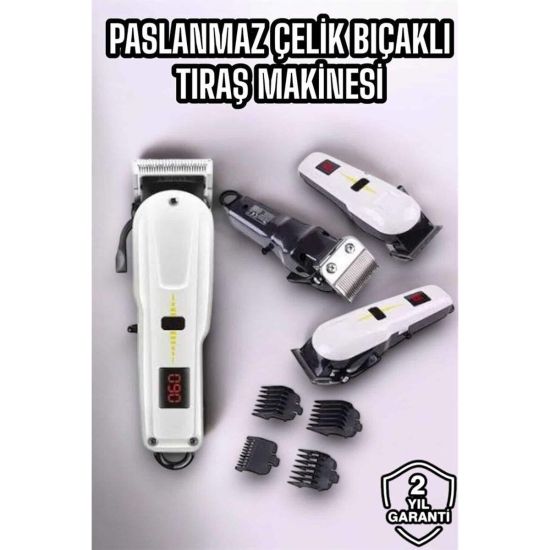 HK-700 Profesyonel Şarjlı Tıraş Makinesi